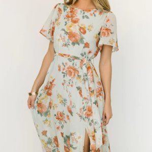 Baltic Born Naomi Maxi Dress | Sage Floral - M